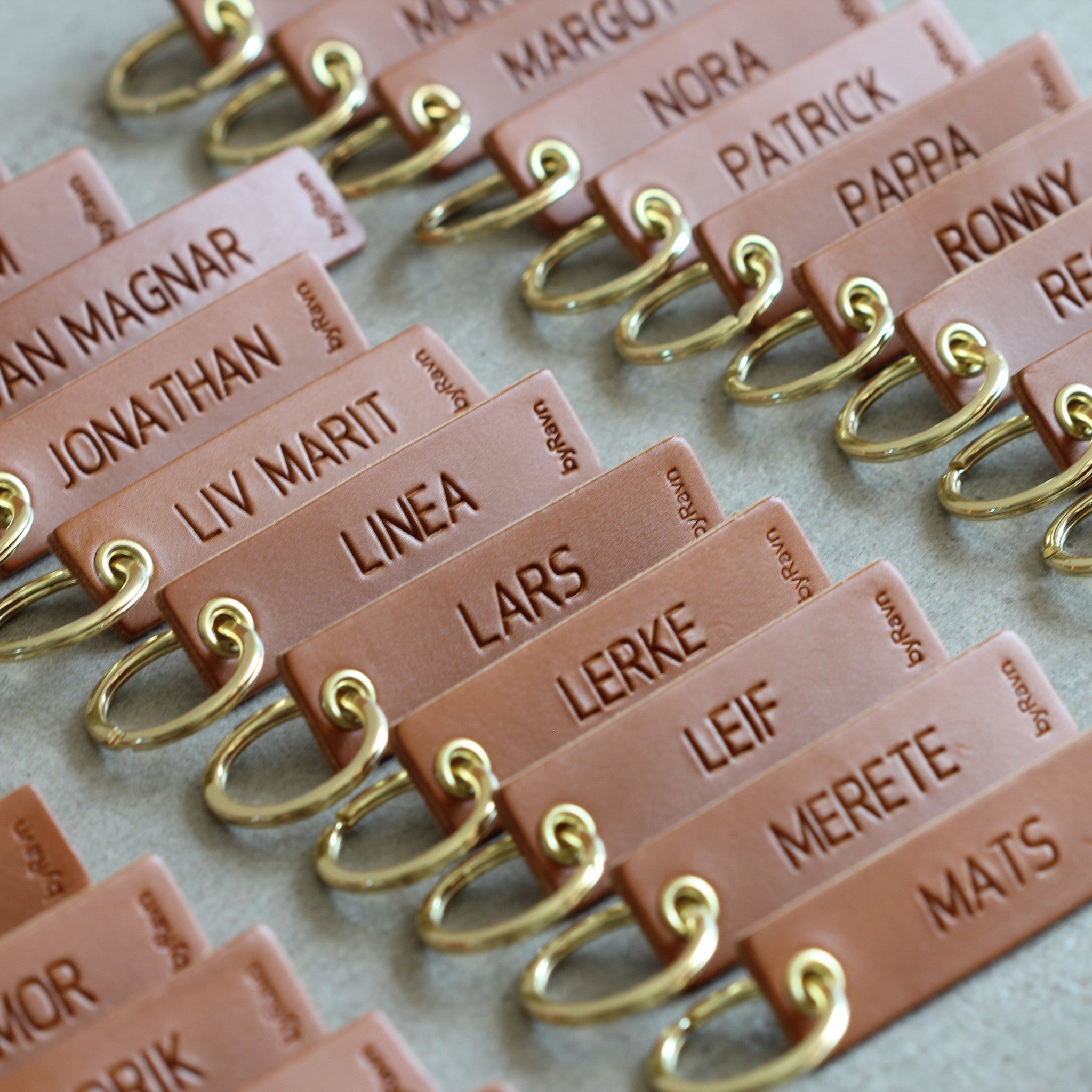 Et bordkort, som vil minde gæsterne om en god fest