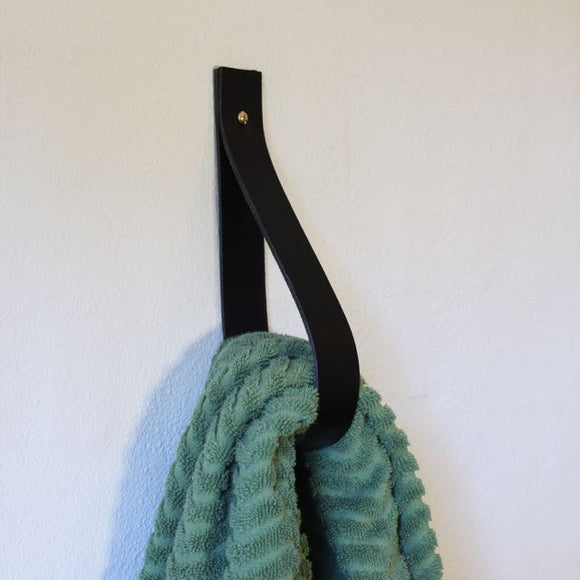 Enkel magasinholder i læder